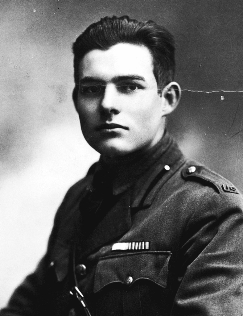 Ernest Hemingway portrait